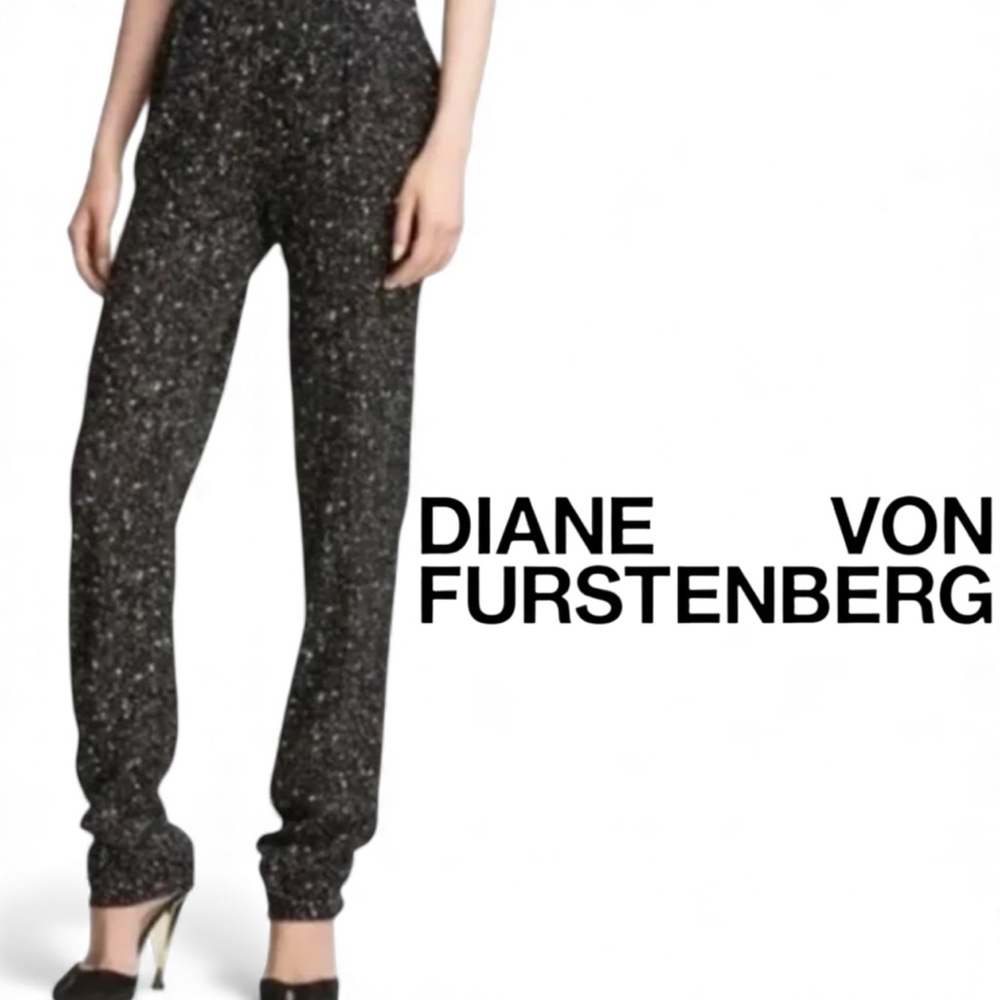 Elegant‎ Diane Von Furstenberg DVF pants sz 12